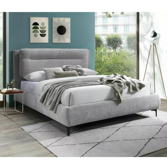 Gulta Nikos 160/200 cm pelēks - N1 Home