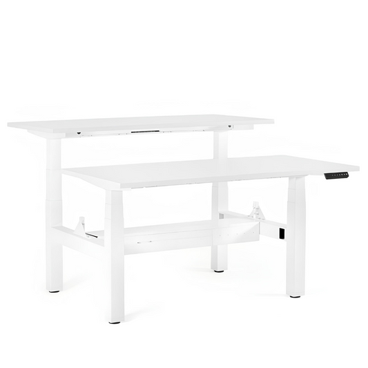 Galds Fino double 140/149,5 cm balts/balts - N1 Home