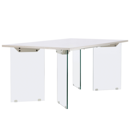 Galds Estils 75/180/72 cm gaiši pelēks - N1 Home