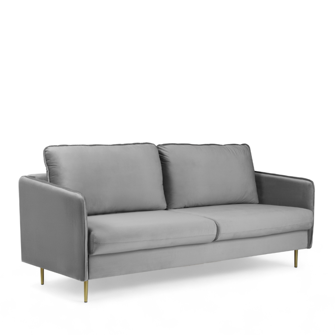 Dīvāns Tai 207/95/98 cm Velluto 15 /zelts kājas - N1 Home