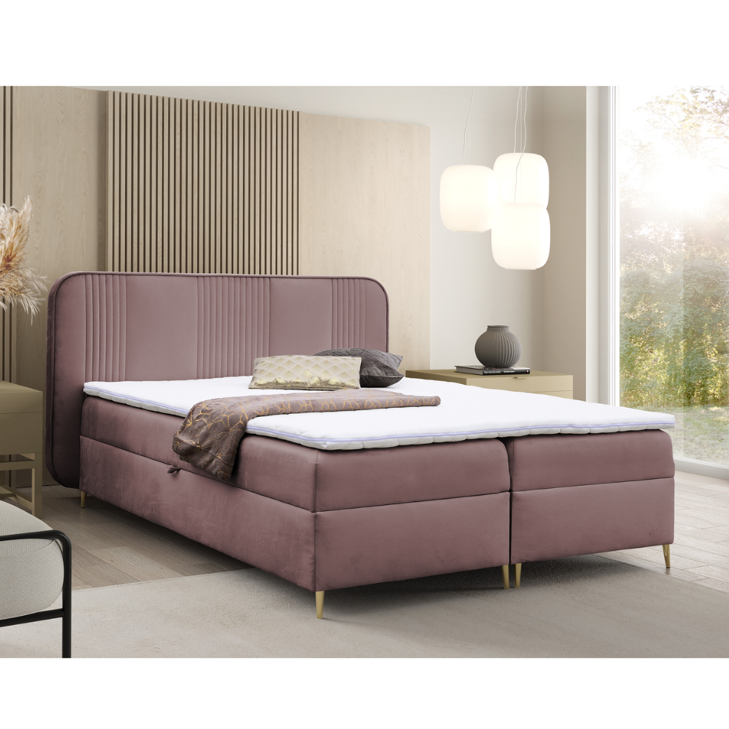 Kontinentālā gulta Clarens 140/160/180x200 cm Magic Velvet 2263 - N1 Home