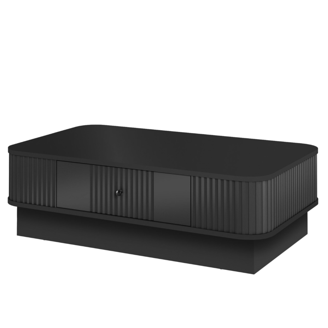 Kafijas galdiņš Vespa 103/32/60 cm melns/melns - N1 Home