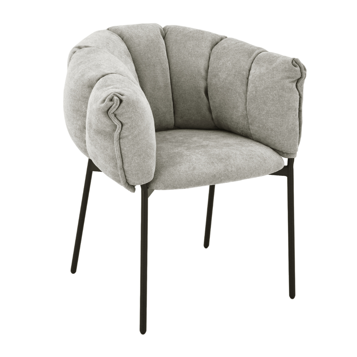 Krēsls Convi 80/70/60 cm gaiši pelēks - N1 Home