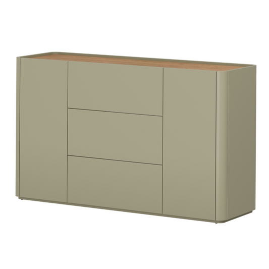 Kumode Elva 150/89.5/48 cm Eikalipts / Baltijas kāpu ozols - N1 Home