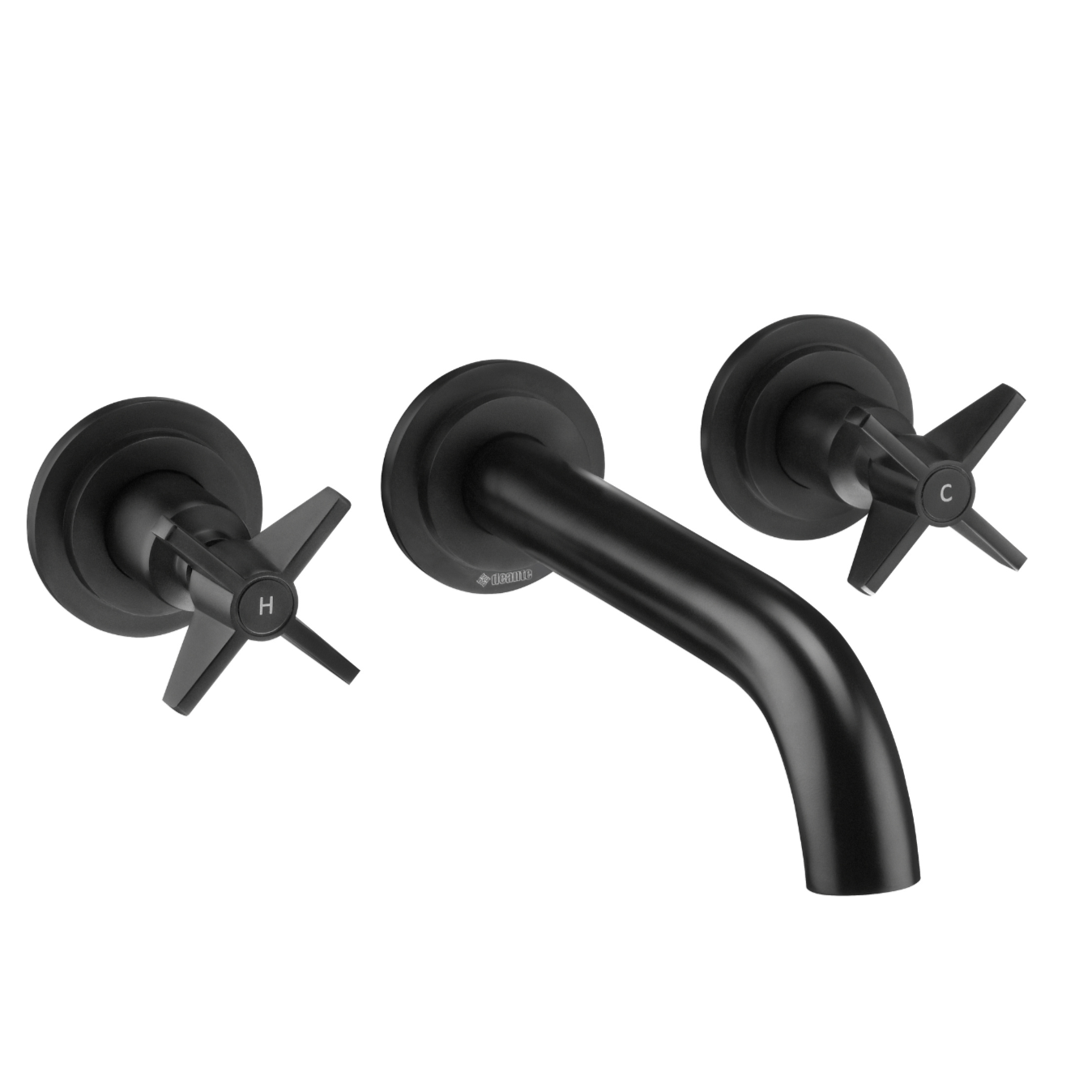 Iebūvēts izlietnes maisītājs Temisto 198 mm nero - N1 Home