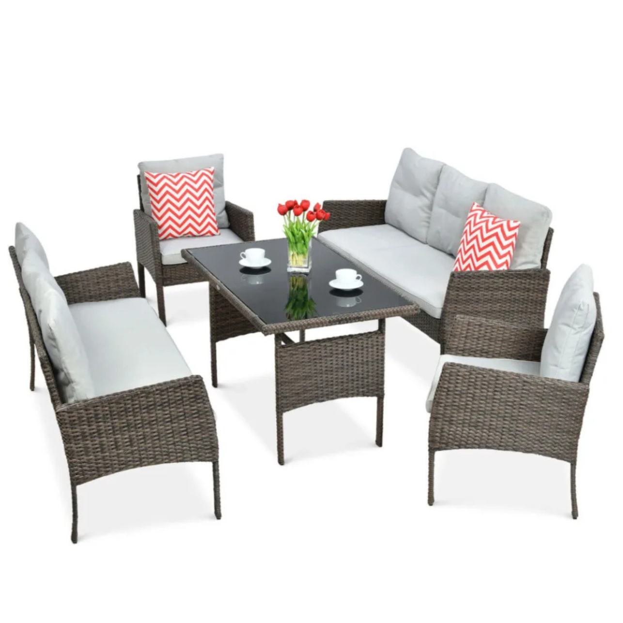 Tehnorotāna komplekts Korti F brūns - N1 Home