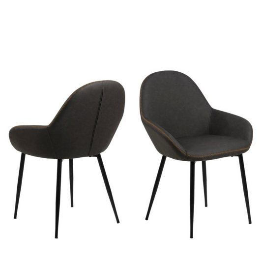 Krēsls Cans 60/57/85 cm pelēks - N1 Home