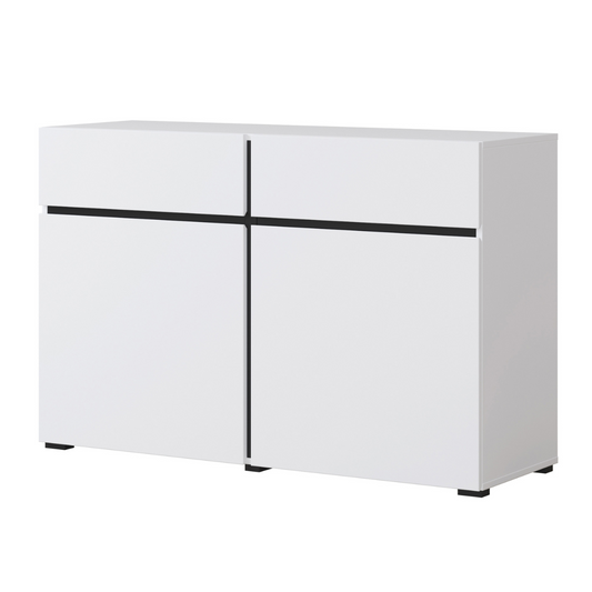 Kumode Kruzat 119/78/40 cm balts