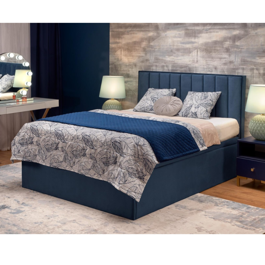 Gulta Asen 162/210/121 cm zils - N1 Home