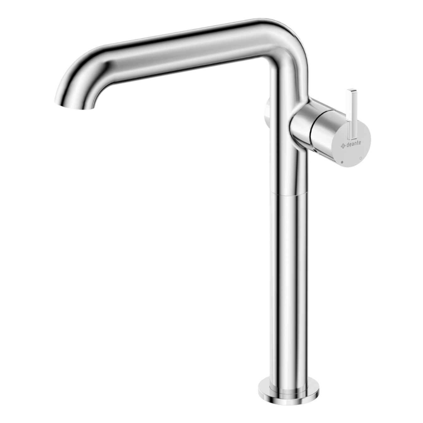 Izlietnes maisītājs, augsts, ar taisnstūra snīpi Silia 305 mm hroms - N1 Home