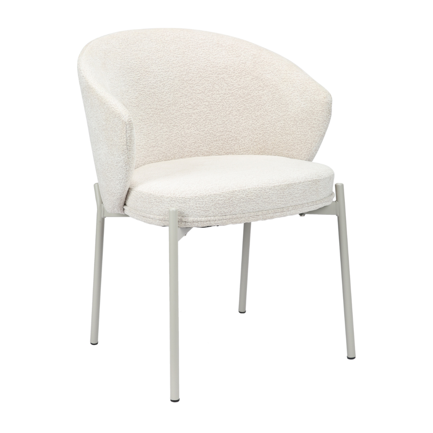 Krēsls Atisy 76.5/56/46 cm gaiši bēšs - N1 Home