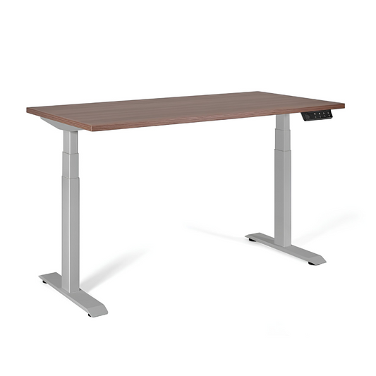 Galds Aktiva I 140;160/70 cm pelēks/valrieksts - N1 Home