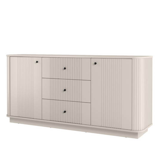 Kumode Vespa 160/77/38/ cm kašmirs/melns - N1 Home