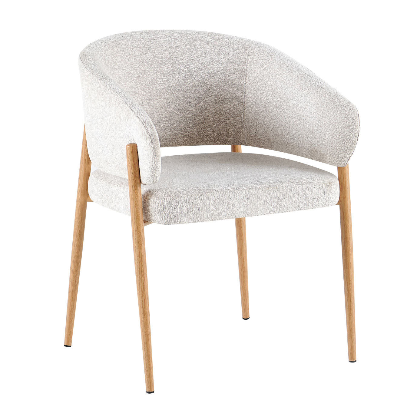 Krēsls Resil 57/82/58 cm bēšs/ozols - N1 Home