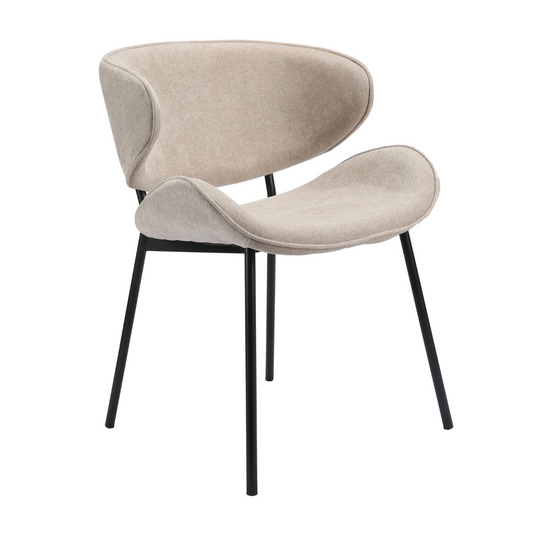 Krēsls Pretis 80/53/59 cm bēšs - N1 Home