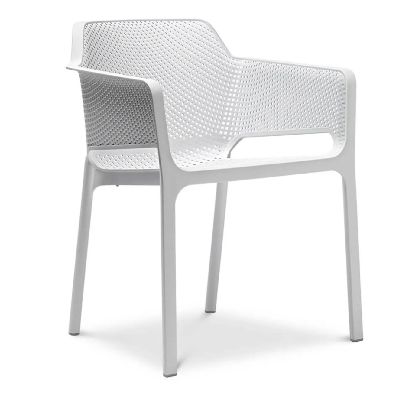 Krēsls Naro Nets 60/80/58 cm blanko - N1 Home