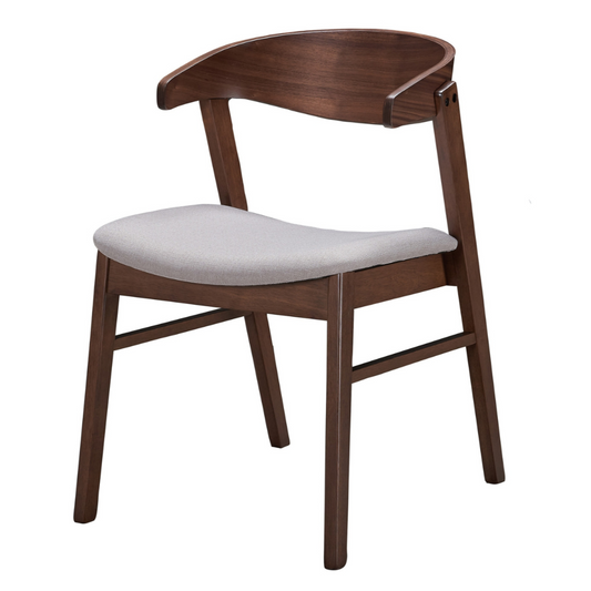 Krēsls Paniza 74/50/58 cm rieksts/bēšs - N1 Home