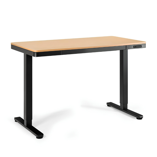 Galds Veros 120/60 cm ozols/melns - N1 Home