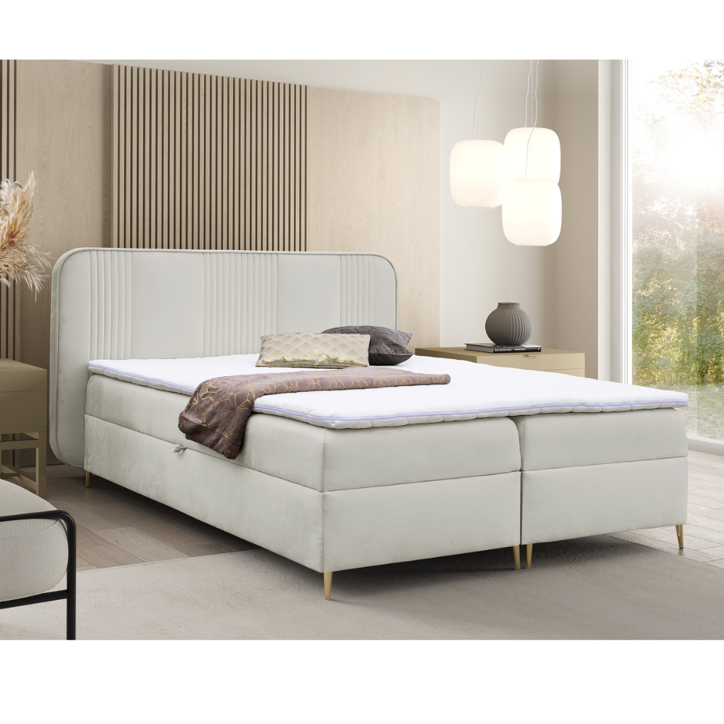 Kontinentālā gulta Clarens 140/160/180x200 cm Magic Velvet 2274 - N1 Home