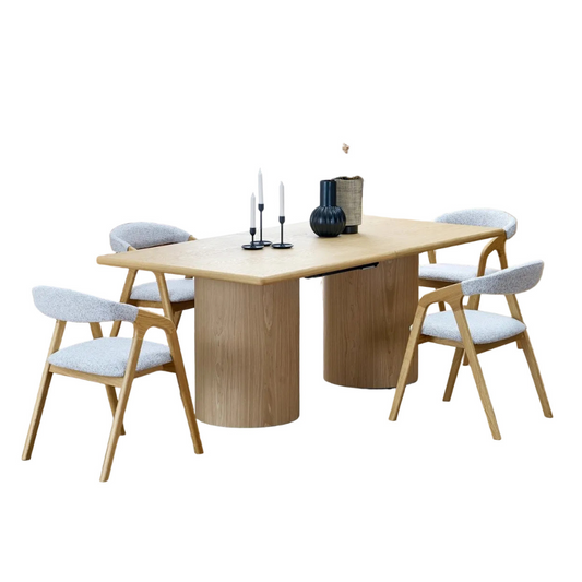 Galds Ever 200-300/100/78 cm ozols