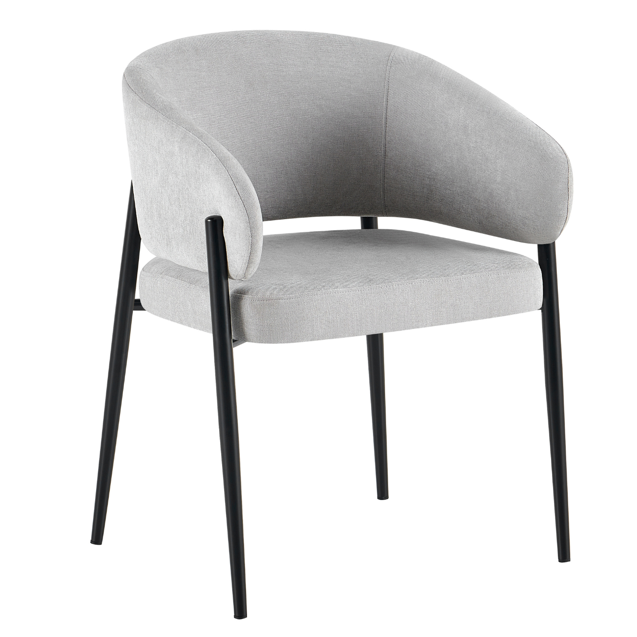 Krēsls Resil 57/82/58 cm pelēks