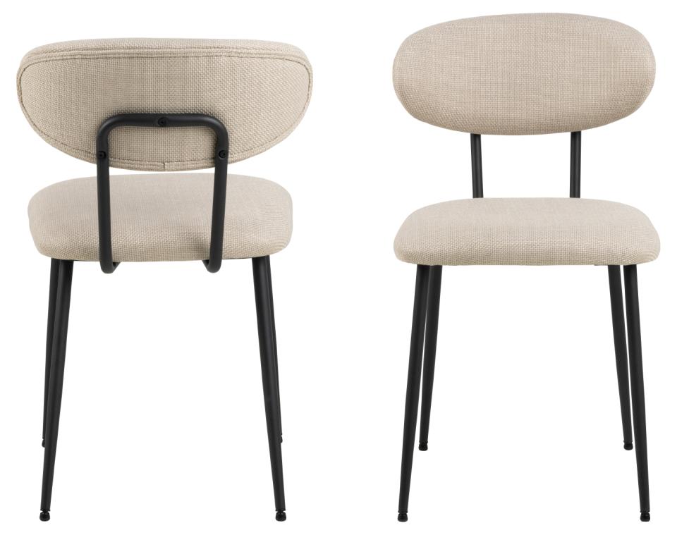 Krēsls Deni 43/5378 cm bēšs - N1 Home