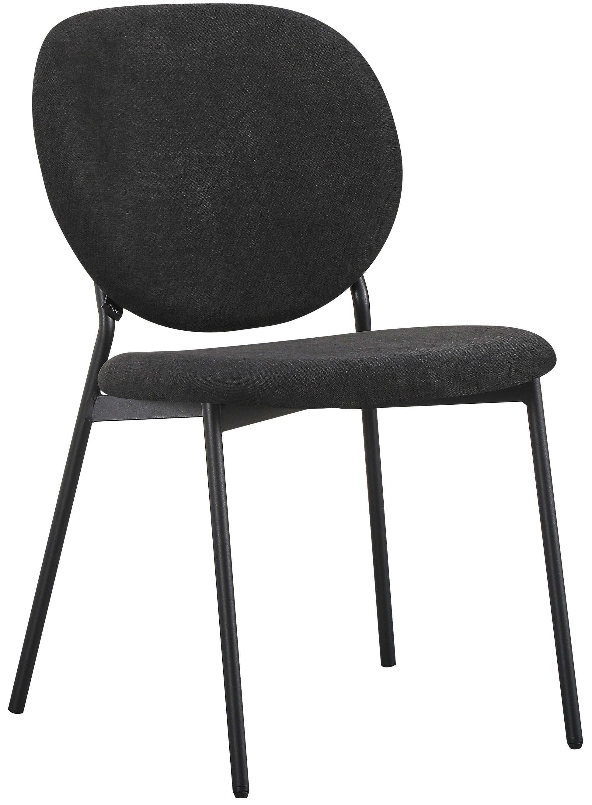 Krēsls Brokt 79/49/56 cm melns - N1 Home