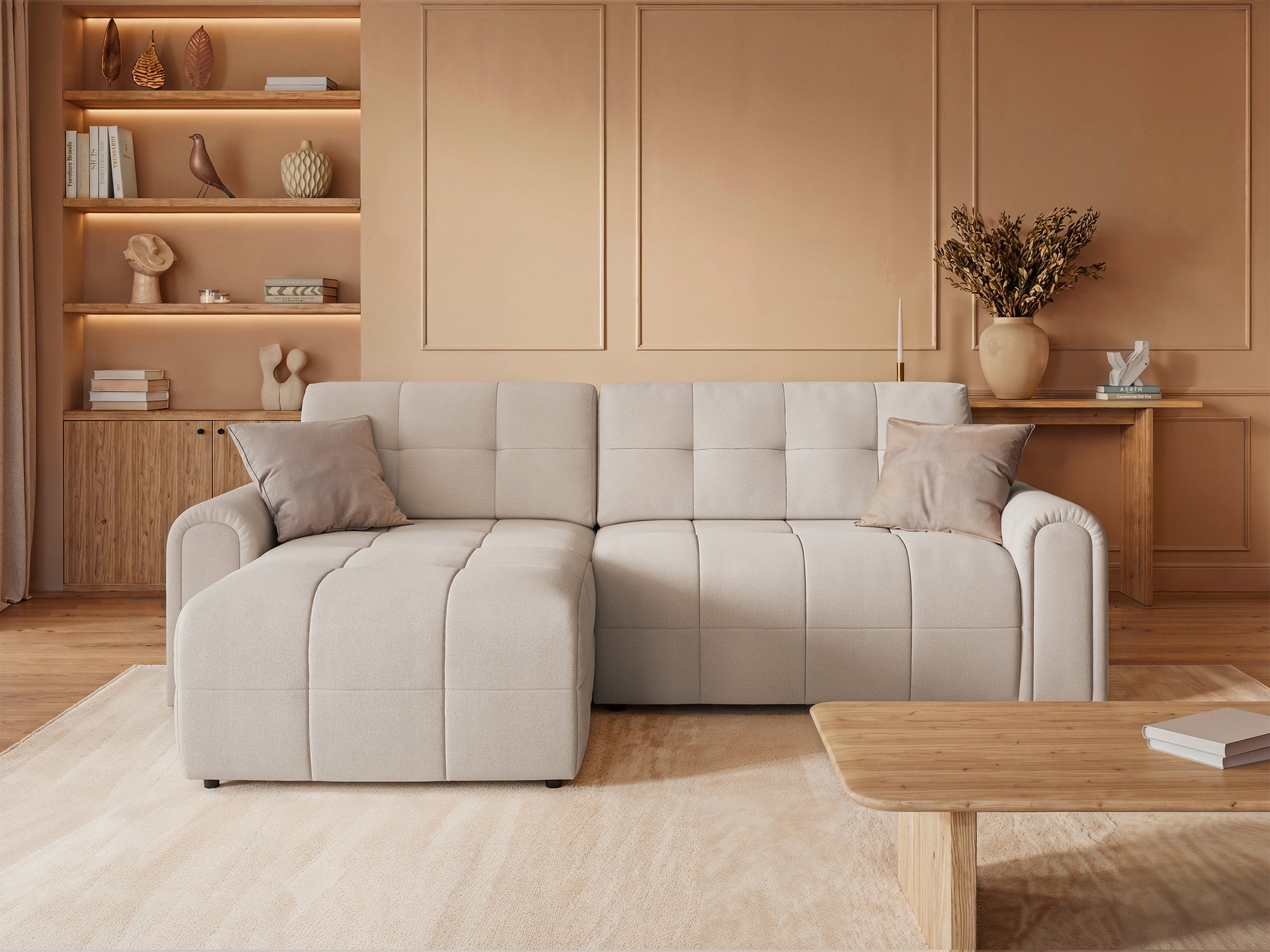 Dīvāns Simol 268/94/180 cm Storm 02 - N1 Home