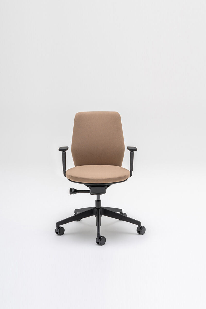 Krēsls Eho 2 61/66/106 cm  bēšs/dažādas polsterējuma krāsas - N1 Home