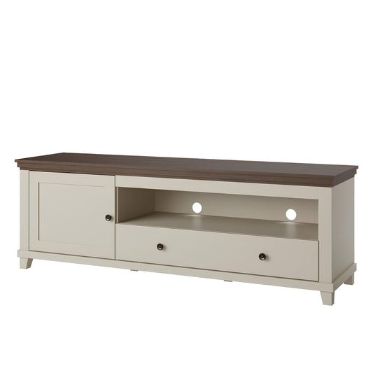 TV skapis Evtar 181/61/49 cm kašmirs/Dunin ozols