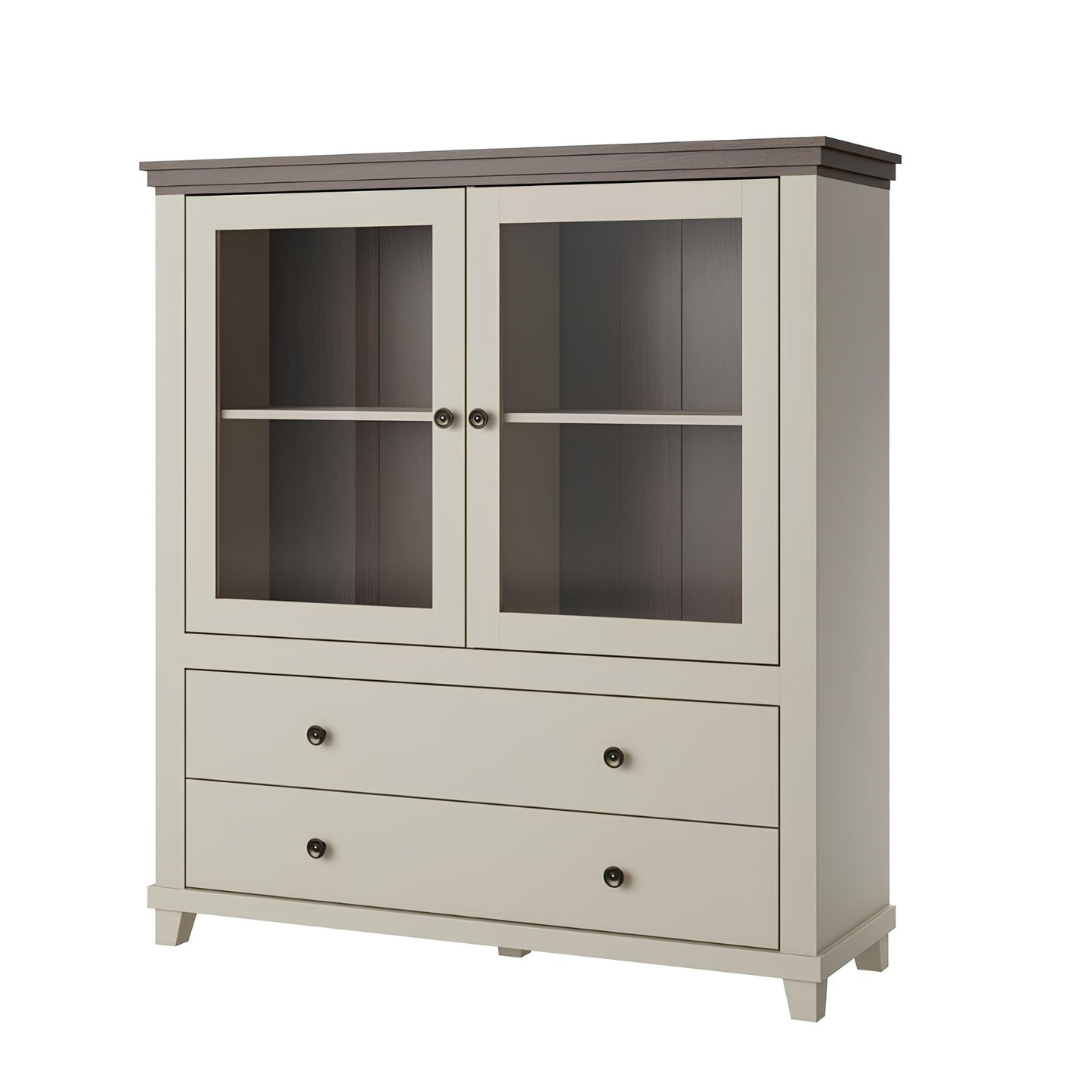 Kumode Evtar 126/138/42 cm kašmirs/Dunin ozols - N1 Home