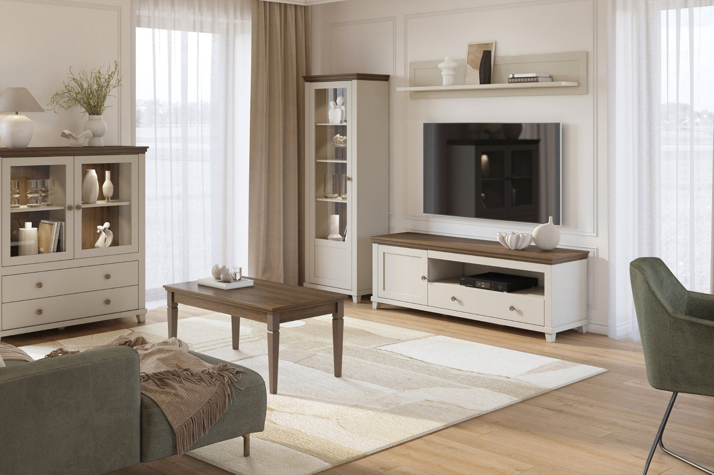 Sienas plaukts Evtar 177/25/32 cm kašmirs - N1 Home