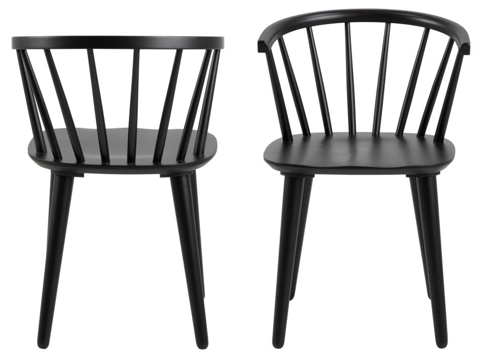 Krēsls Idis 51/51/75 cm melns - N1 Home