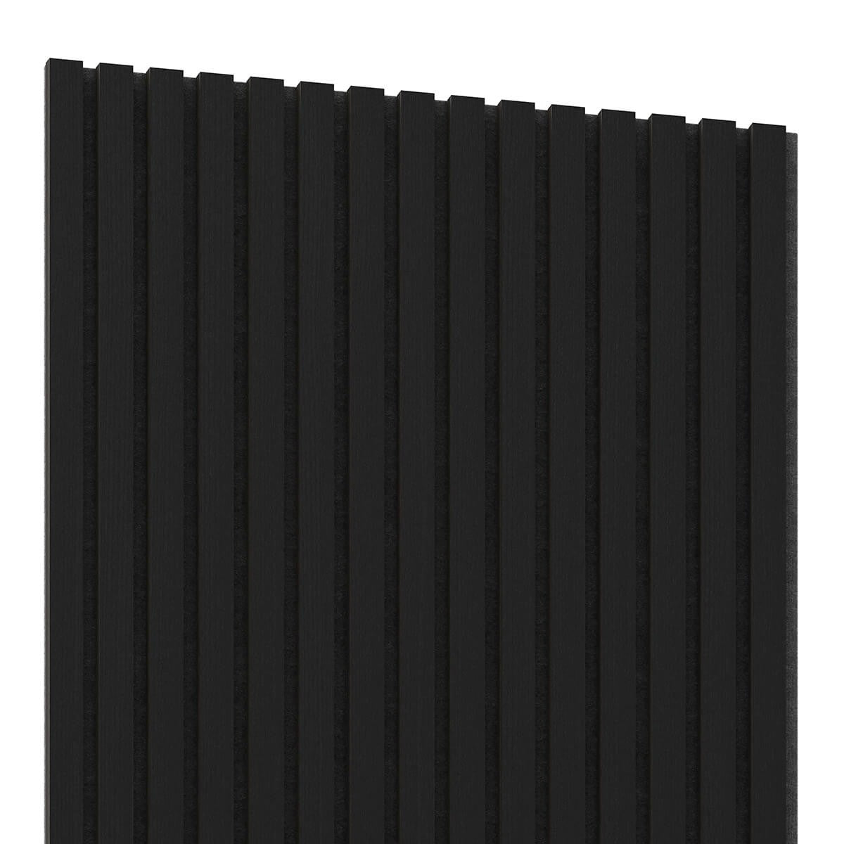Finierēts akustiskais panelis - melns ozols 60/240 cm - N1 Home