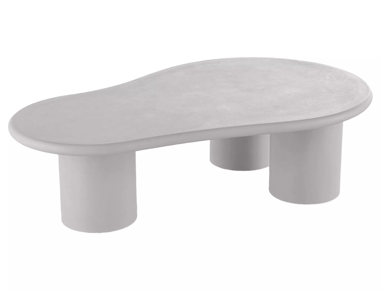 Kafijas galds Sela 35/80/130 cm gaiši pelēks - N1 Home