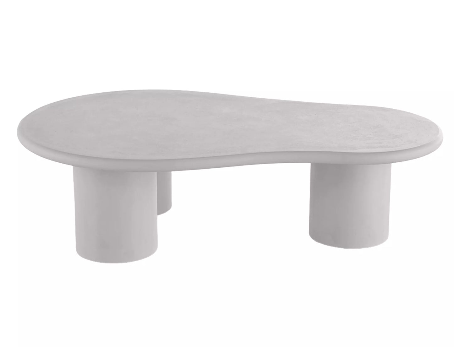 Kafijas galds Sela 35/80/130 cm gaiši pelēks - N1 Home