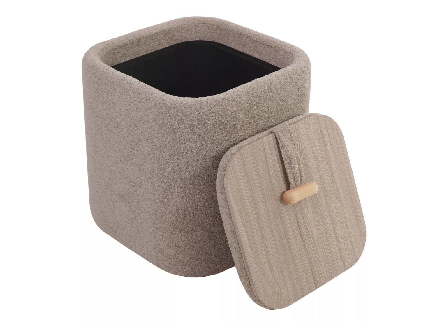 Pufs Naps 42/37/37 cm tumši bēšs - N1 Home