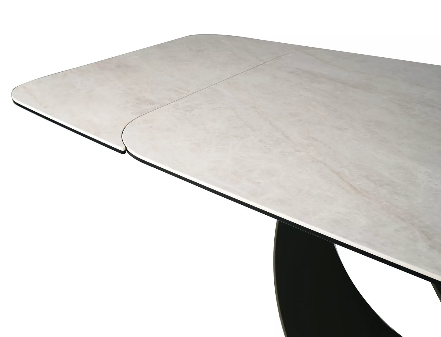 Galds Initio 160/240/95 cm matēts bēšs/vars