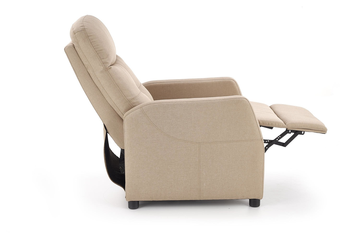Krēsls Filippo 64/84-135/103-76/48 cm bēšs - N1 Home