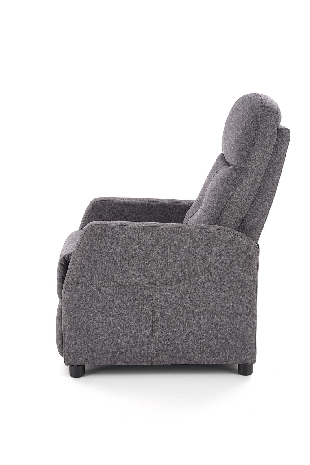 Krēsls Filippo 64/84-135/103-76/48 cm pelēks - N1 Home