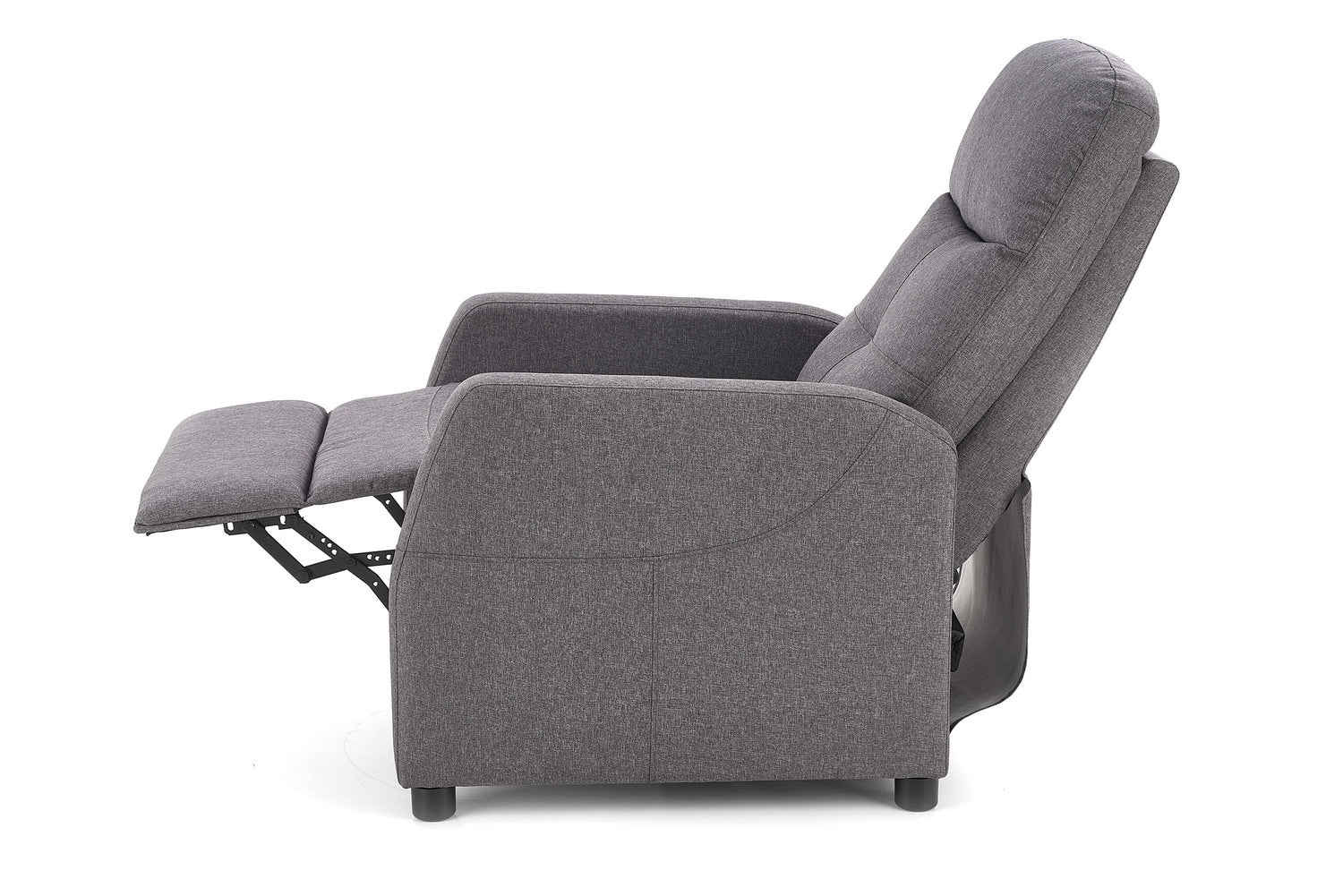 Krēsls Filippo 64/84-135/103-76/48 cm pelēks - N1 Home