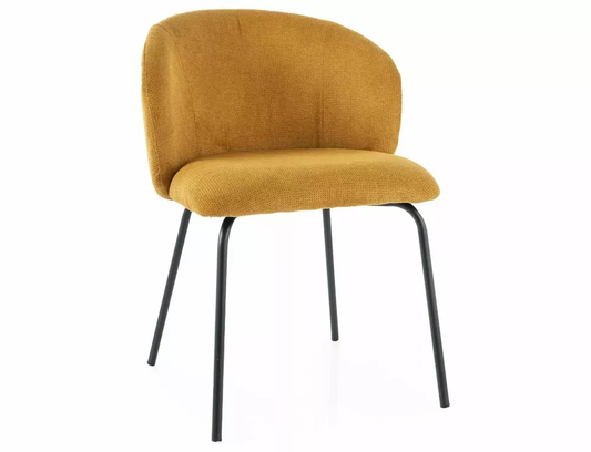 Krēsls KORA 79/57/49 cm dzelts - N1 Home
