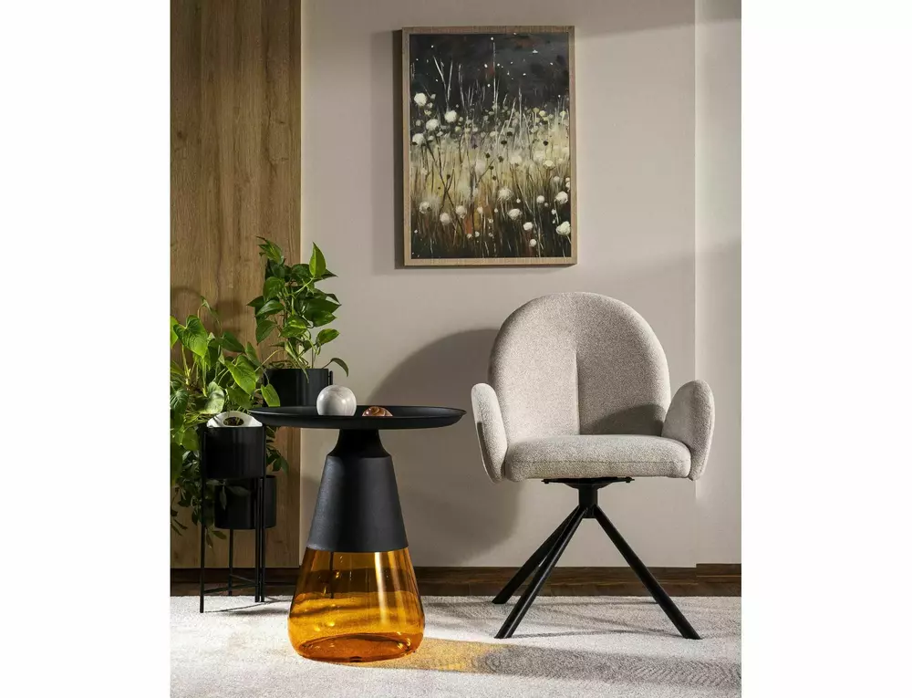 Krēsls PAN 88/60/48 cm pelēks - N1 Home
