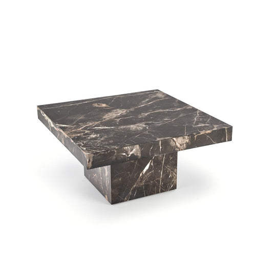 Kafijas galdiņš MN 80/80/41 cm melns marmors - N1 Home
