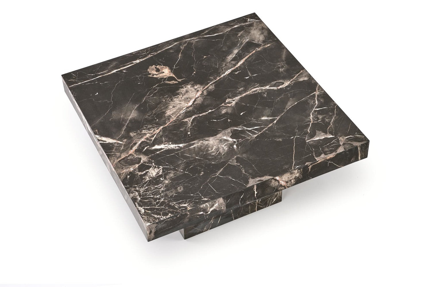 Kafijas galdiņš MN 80/80/41 cm melns marmors - N1 Home