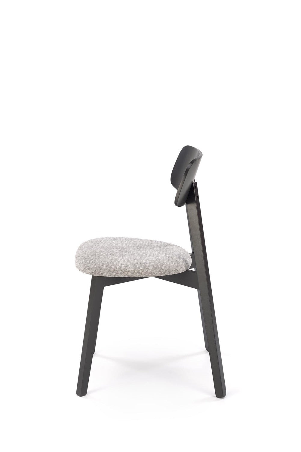 Krēsls HUGO 48/55/82/47 cm melns/pelēks - N1 Home