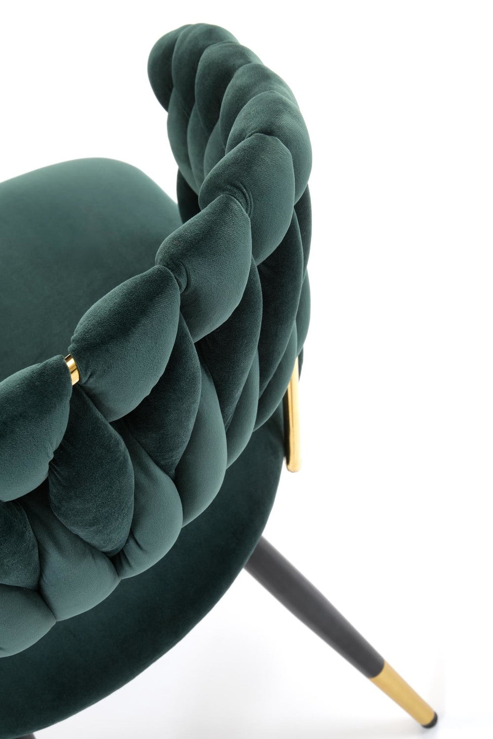 Krēsls Barons 62/58/85/48 cm tumši zaļš/zelts - N1 Home