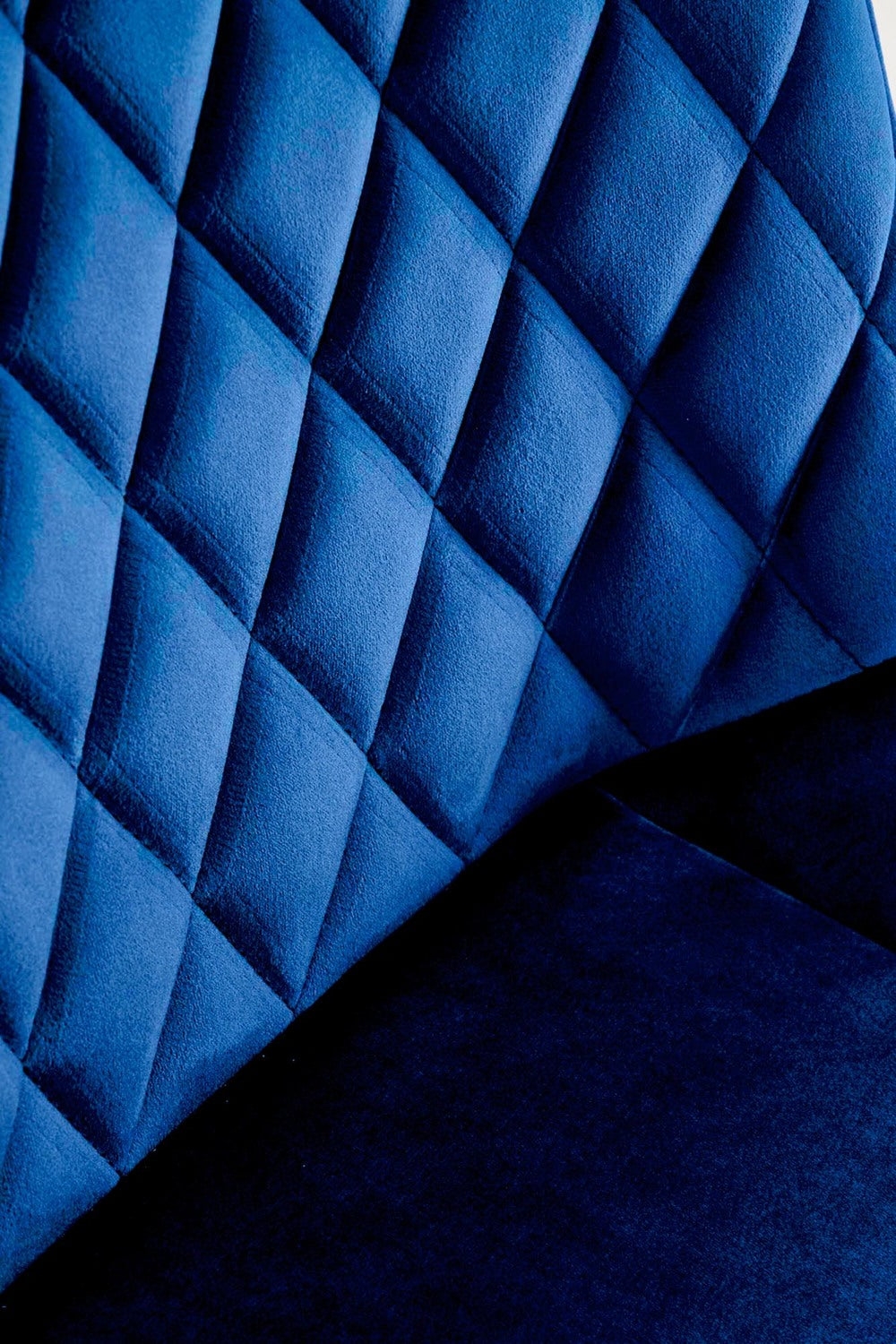 Krēsls Boka 46/61/84/48 cm zils - N1 Home