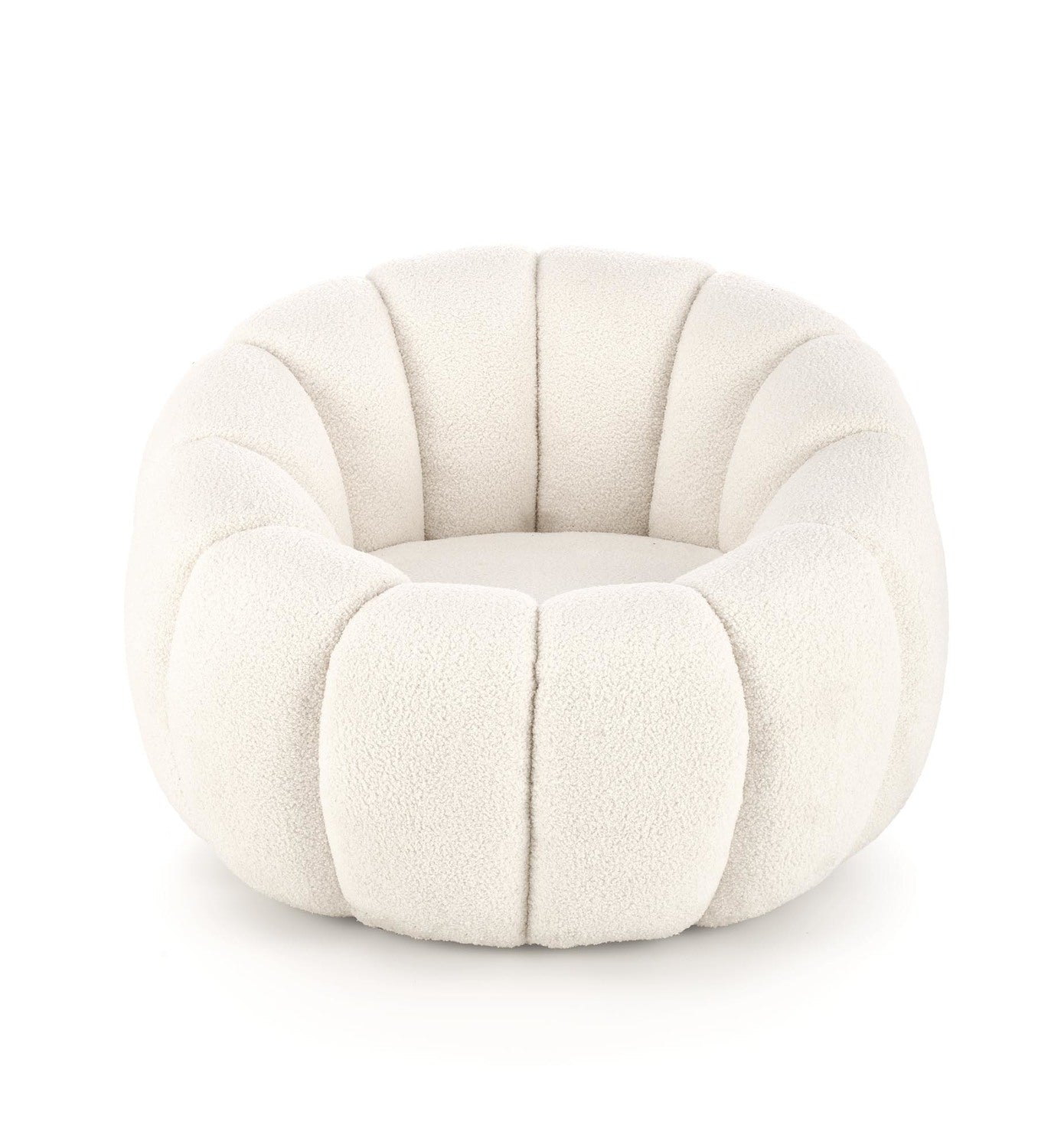 Atzveltnes krēsls Gasp 90/60/95 cm krēms - N1 Home