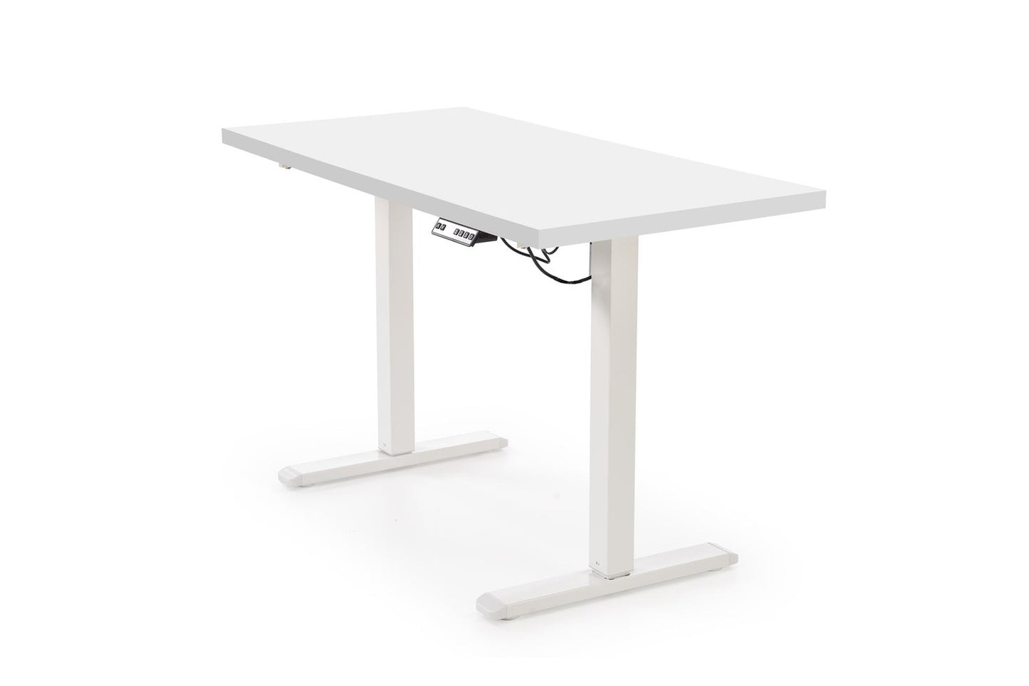 Biroja galds Juras 120/60/75-120 cm  balts - N1 Home